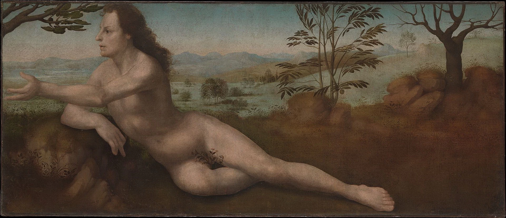 Adamo ed Eva - dettaglio 1, Metropolitan Museum of Art